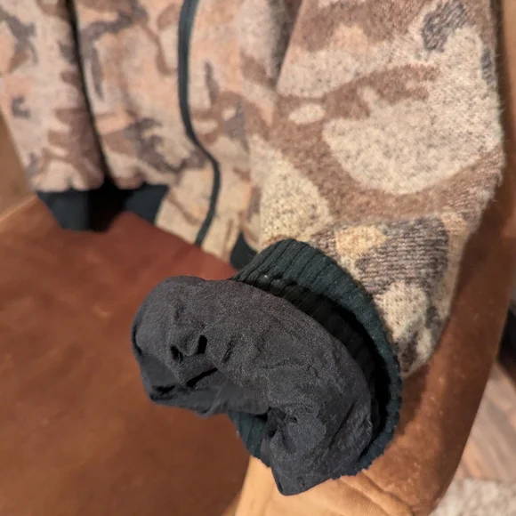 Sleeping Indian Designs Wool Jacket - Picture 3 of 5